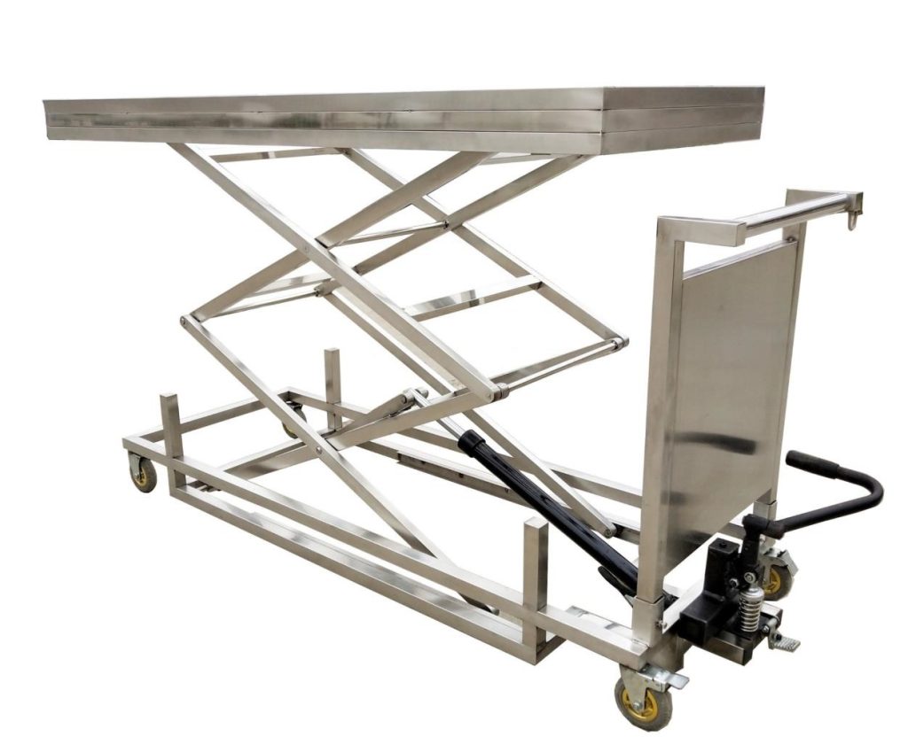 Height Adjustable Trolleys.
