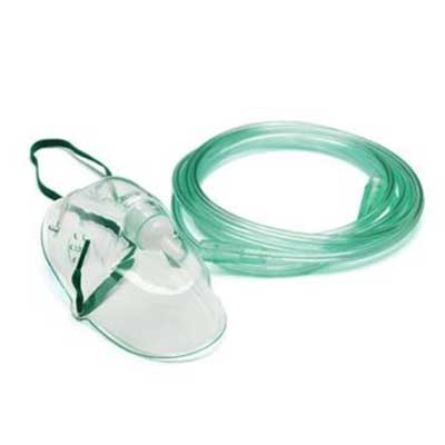 Oxygen Mask Disposable , Suction tube Silicone